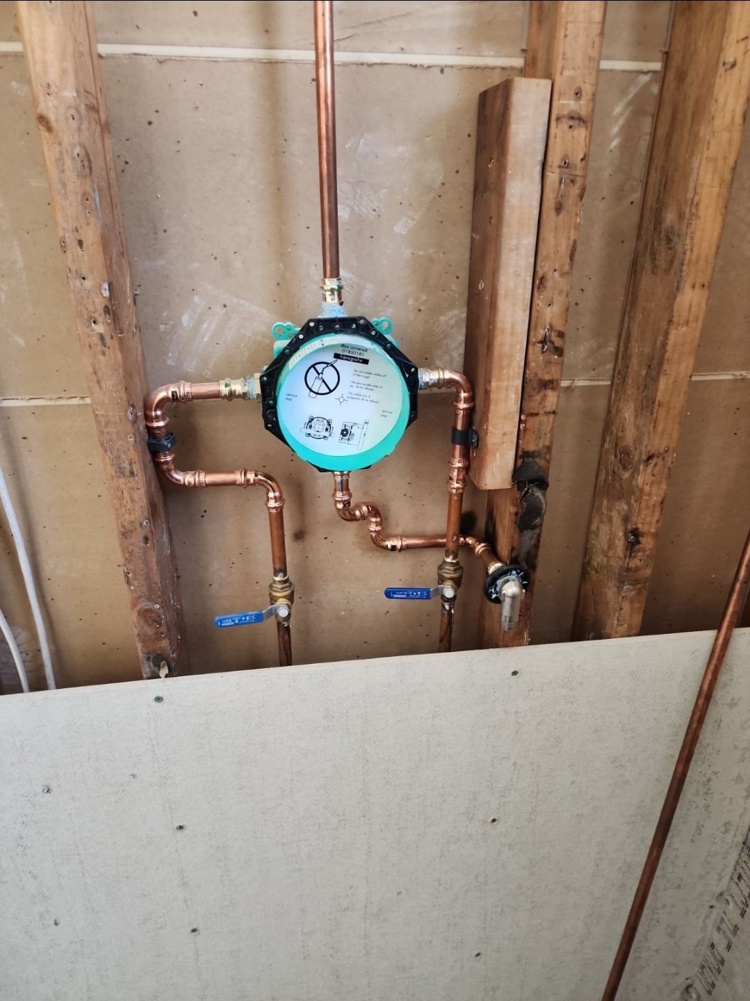 Full house repipe in progress.